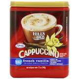 Hills Bros Cappuccino Sugar-Free French Vanilla 12 Ounce