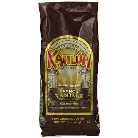 Kahlua Gourmet Ground Coffee French Vanilla 12 Ounce